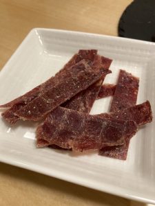タコとイカ 干し牛肉2