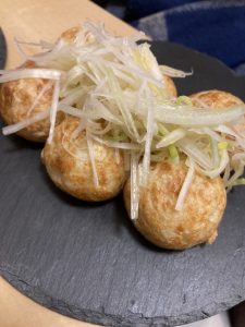 タコとイカ ねぎ塩